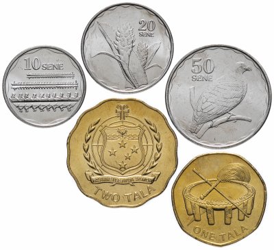 купить Самоа набор монет 2011 (5 штук)