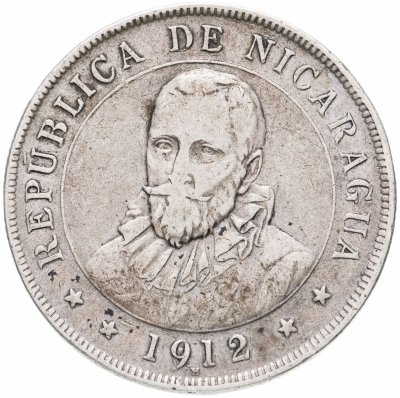купить Никарагуа 50 сентаво (centavos) 1912