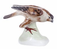 Купить Статуэтка "Ястреб", фарфор, роспись, мануфактура "Аquincum porcelain", Венгрия, 1970-1990 гг.