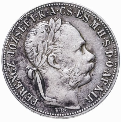купить Венгрия 1 форинт (forint) 1886