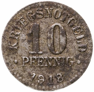 купить Германия (Брауншвейг) нотгельд 10 пфеннигов 1918