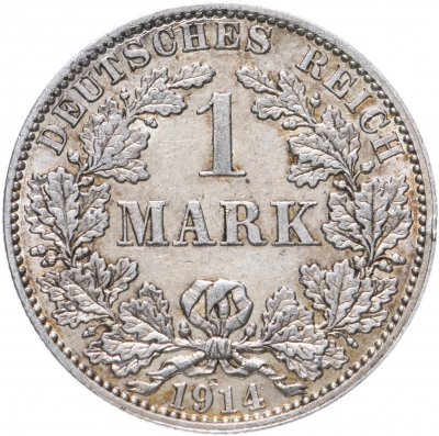 купить Германия, Германская империя 1 марка 1914 "А" - Берлин