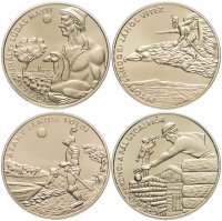 Купить Венгрия 200 форинтов набор 2001 года Сказки (4 штуки)