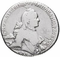 купить 1 рубль 1764 СПБ-TI-СА, Биткин 186