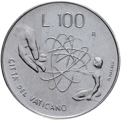 купить Ватикан 100 лир (lire) 1983