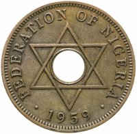 купить Нигерия 1 пенни (penny) 1959
