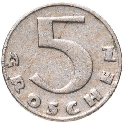 купить Австрия 5 грошей (groschen) 1931