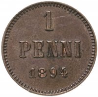 купить 1 пенни (penni) 1894