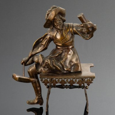 купить Статуэтка "Колонизатор с киркой" (название условное), металл, Западная Европа, 1970-1990 гг.