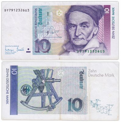 купить Германия 10 марок 1993 (Pick 38с)