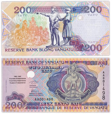 купить Вануату 200 вату 1995 (Pick 9)