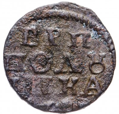 купить полушка 1718-1722 без обозначения монетного двора
