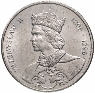 купить Польша 100 злотых (zlotych) 1985 "Польские правители - Король Пшемыслав II"