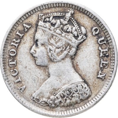 купить Гонконг 10 центов (cents) 1893