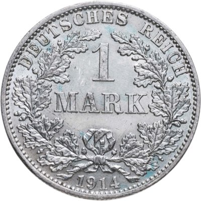 купить Германия 1 марка 1914 Знак монетного двора: "A" - Берлин