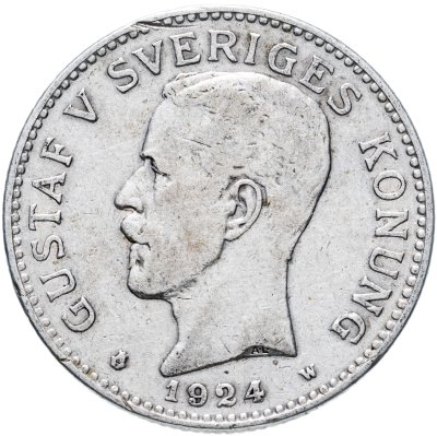 купить Швеция 2 кроны 1924