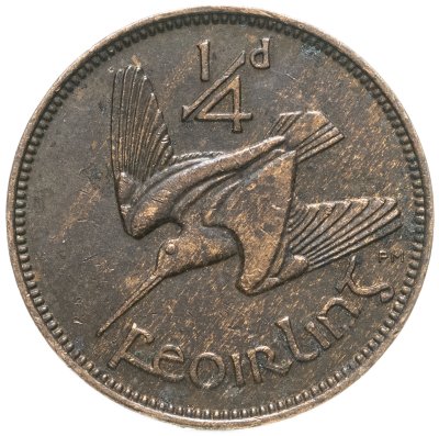 купить Ирландия 1/4 пенни (1 фартинг) 1936