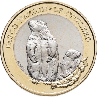 купить Швейцария 10 франков (francs) 2010 "Швейцарский национальный парк - альпийский сурок"