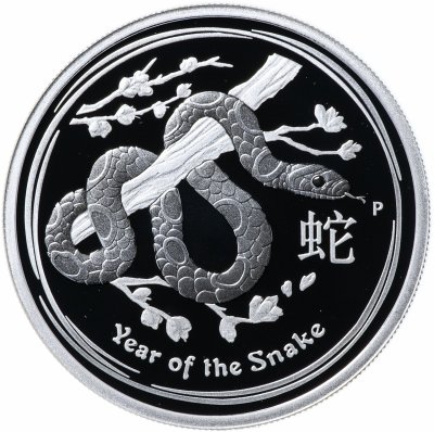 купить Австралия 50 центов (cents) 2013 "Восточный календарь - год змеи" в футляре с сертификатом