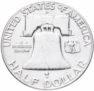купить США 50 центов 1951 D Franklin Half Dollar