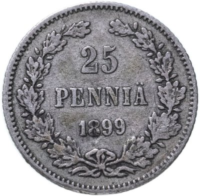 купить 25 пенни (pennia) 1899 L