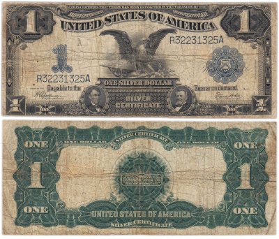 купить США 1 доллар 1899 (Pick 338) Silver Certificate, Speelman-White
