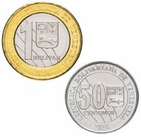 купить Венесуэла набор монет 2018 (2 штуки)