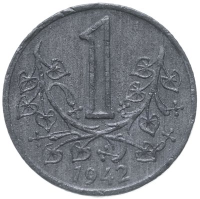 купить Богемия и Моравия 1 крона (crown) 1942