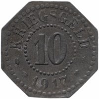 купить Германия (Хамм) нотгельд 10 пфеннигов 1917
