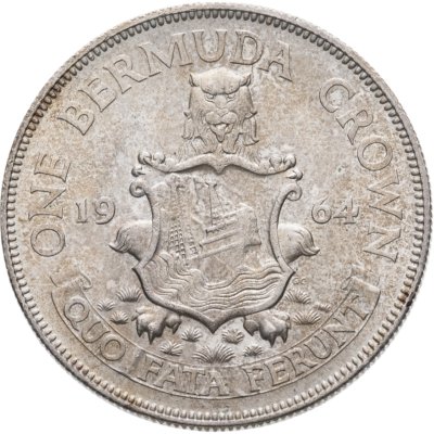 купить Бермуды 1 крона (crown) 1964