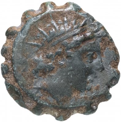 купить Селевкиды, Антиох VI Дионис Эпифан, 144-142 годы до Р.Х., АЕ19. (Пантера)
