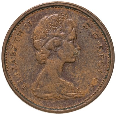 купить Канада 1 цент (cent) 1974