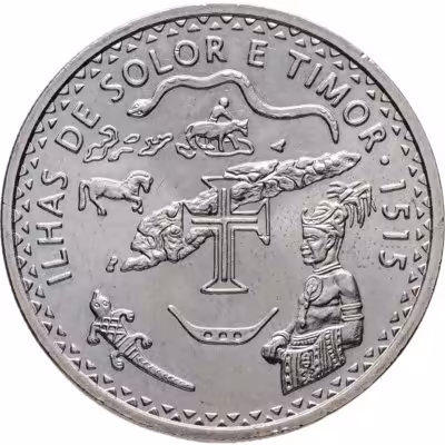 купить Португалия 200 эскудо (escudos) 1995 "480 лет островам Солор и Тимор"