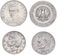 Купить Польша набор монет 1973-1984 (4 штуки)