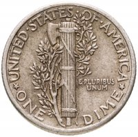 купить США 10 центов (дайм, one dime) 1936 Без отметки монетного двора