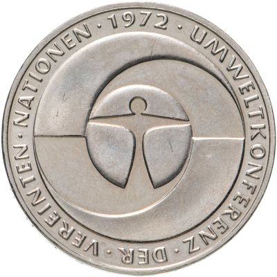 купить Германия 5 марок 1982 10 лет конференции ООН по окружающей среде