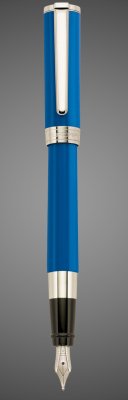 купить Перьевая ручка Aurora TU Resin Blue CT, перо - F, в подарочной коробке, Лаки и смолы: смола, сталь, 2026 г.