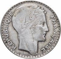 купить Франция 20 франков (francs) 1933
