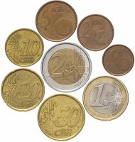 купить Испания полный годовой набор 2000 (8 монет, из обращения)