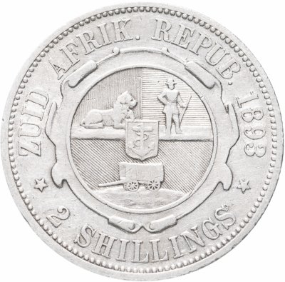 купить ЮАР 2 шиллинга 1893