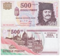 купить Венгрия 500 форинтов 2006