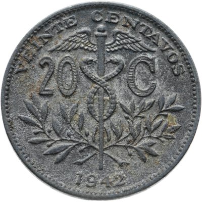 купить Боливия 20 сентаво (centavos) 1942