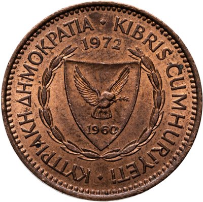 купить Кипр 5 милей (mils) 1972