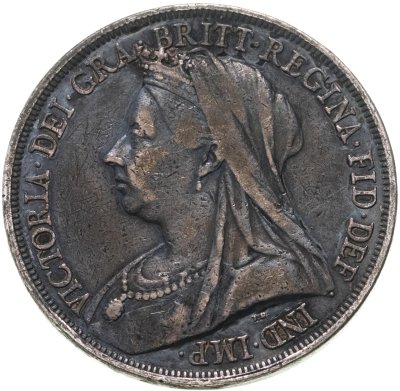 купить Великобритания 1 крона (crown) 1893 Дата на гурте LVII