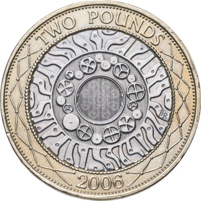 купить Великобритания 2 фунта (pounds) 2006