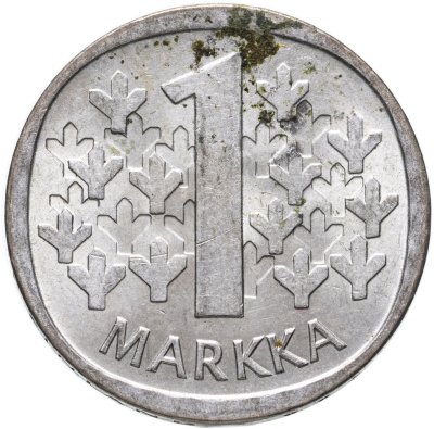 купить Финляндия 1 марка (markka) 1966 S