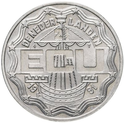 купить Нидерланды 2 1/2 экю 1991 Арнем