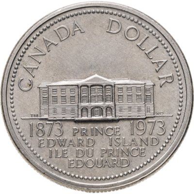 купить Канада 1 доллар (dollar) 1973 "100 лет со дня присоединения острова Принца Эдуарда"