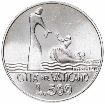 купить Ватикан 500 лир (lire) 1978