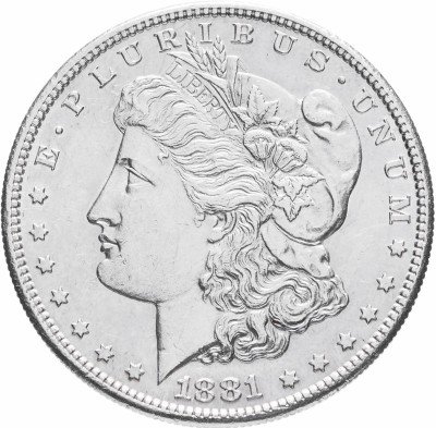 купить США 1 доллар 1881 (Моргановский доллар)